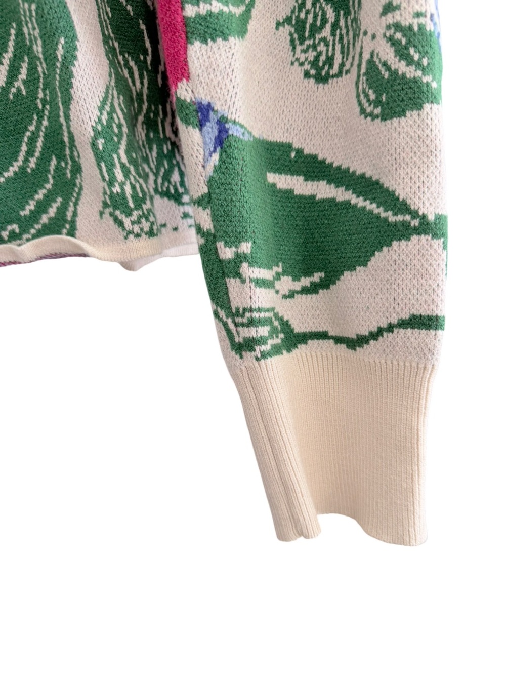 MAEVE BY ANTHROPOLOGIE Camryn Cropped Crewneck Sweater Size Small - Picture 6 of 10